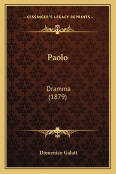Paperback Paolo: Dramma (1879) Book