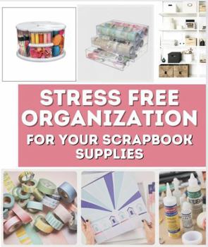 Paperback Stress Free Organization For Your Scrapbook Supplies Book