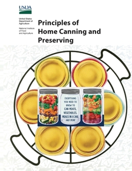 Paperback Principles of Home Canning and Preserving Book