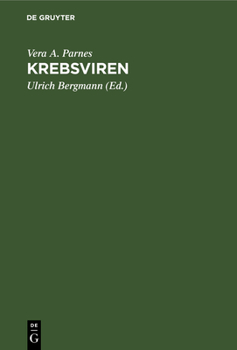Hardcover Krebsviren: Suche, Gedanken, Theorien, Ausblick [German] Book