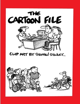 Paperback The Cartoon file-Clip Art By Stephen Stanley Book