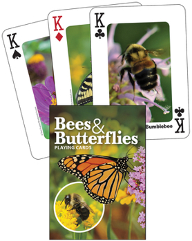 Misc. Bees & Butterflies Playing Cards Book