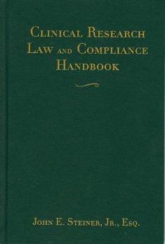 Hardcover Clinical Research Law and Compliance Handbook Book