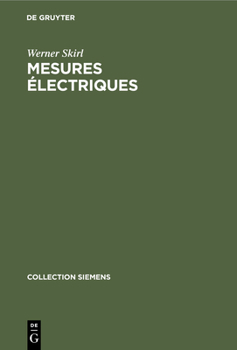 Hardcover Mesures Électriques [French] Book