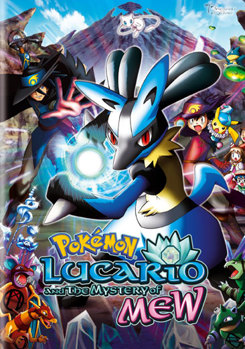 DVD Pokemon: Lucario & The Mystery of Mew Book