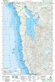 Map Ozette, Wa No. 130s Book