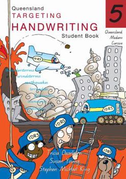 Paperback TARGETING HANDWRITING QUEENSLAND YR 5 STUDENT ACTIVITY BOOK Queensland Modern Cursive Book