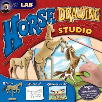 Paperback Horse Drawing Studio Book