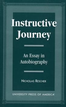 Paperback Instructive Journey: An Essay in Autobiography Book