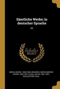 Paperback Sämtliche Werke; in deutscher Sprache: 02 [German] Book