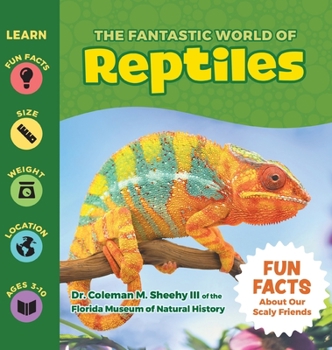 Hardcover The Fantastic World of Reptiles Book