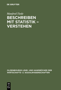 Hardcover Beschreiben mit Statistik - Verstehen [German] Book
