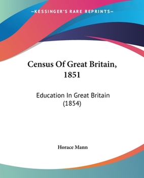 Census Of Great Britain, 1851: Education In Great Britain