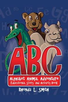 Paperback Alphabet Animal Adventure: Educational Story and Activity Book