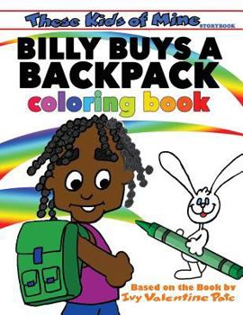 Paperback Billy Buys A Backpack Coloring Book