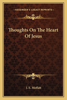 Paperback Thoughts On The Heart Of Jesus Book