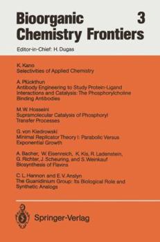 Paperback Bioorganic Chemistry Frontiers Book