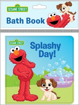 Vinyl Bound Sesame Street: Elmo's Splashy Day! Bath Book