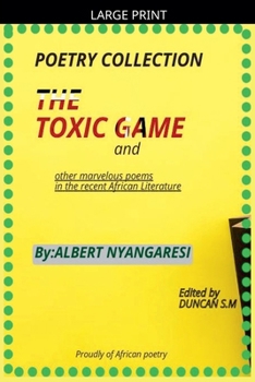 Paperback The Toxic Game [Large Print] Book