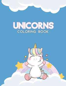 Paperback UNICORNS - Coloring Book