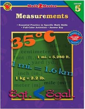 Paperback Math 2 Master Measurements; Grade 5 Book