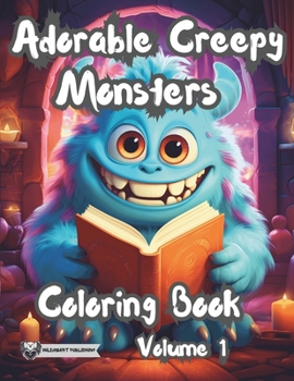 Adorable Creepy Monsters Coloring Book: Volume 1 of Cute Monsters and Crazy Critters