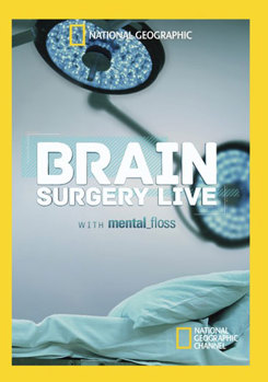 DVD National Geographic: Brain Surgery Live with Mental Floss Book