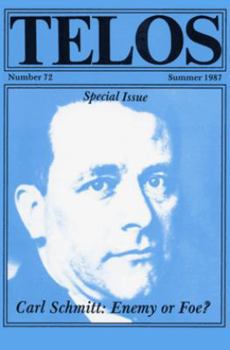 Paperback Telos: A Quarterly Journal of Radical Thought, No. 72 (Summer, 1987) Book