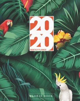 Monthly Planner 2020: Safari Weekly & Monthly Planner Size: 8" x 10" Personalized Planner & Appointment & Notebook