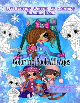 Paperback My Besties Winter Lil Darlings Coloring Book