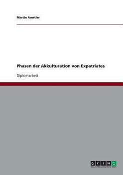 Paperback Phasen der Akkulturation von Expatriates [German] Book