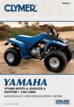 Paperback Yamaha YFM80 Moto-4, Badger & Raptor, 1985-2008 Book