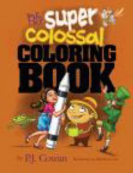 Paperback PJ's Super Colossal Coloring Book