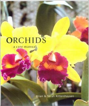 Hardcover Orchids: A Care Manual Book