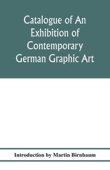 Paperback Catalogue of an exhibition of contemporary German graphic art Book