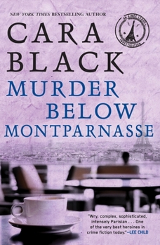 Paperback Murder Below Montparnasse Book