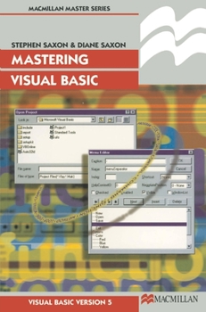 Paperback Mastering Visual Basic Book