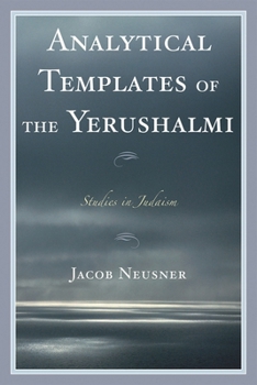 Paperback Analytical Templates of the Yerushalmi Book