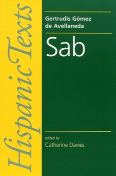 Paperback Sab: By Gertrudis Gomez de Avellaneda Book