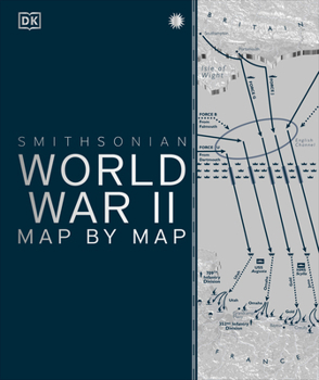 Hardcover World War II Map by Map Book
