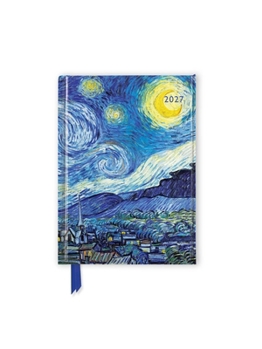 Misc. Vincent Van Gogh: The Starry Night 2027 Luxury Pocket Diary Planner - Week to View Book