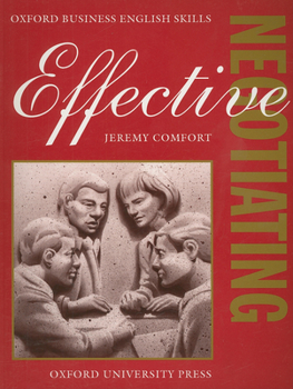 Paperback Effective Negotiating Book