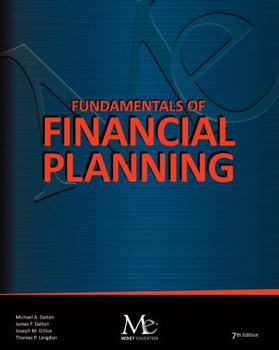 Paperback Fundamentals of Financial Planning - 7th Edition Book
