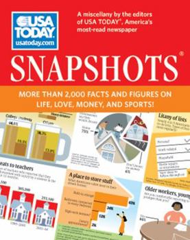 Paperback USA TODAY Snapshots: More Than 2,000 Facts and Figures on Life, Love, Money, and Sports! Book