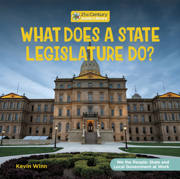 Paperback What Does a State Legislature Do? Book