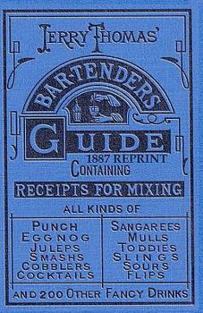 Paperback Jerry Thomas Bartenders Guide 1887 Reprint Book