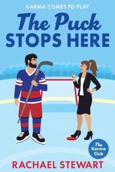 Paperback The Puck Stops Here [Large Print] Book