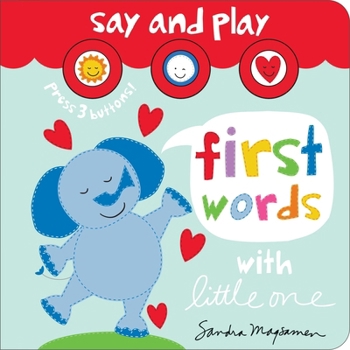 Board book First Words with Little One Book