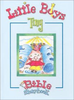 Hardcover Little Boys Tiny Bible Storybook Book