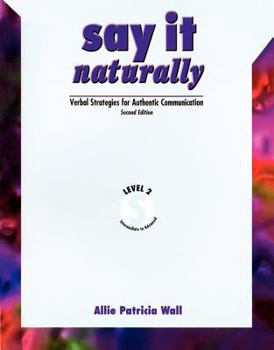 Paperback Say It Naturally Volume 2 Text Book